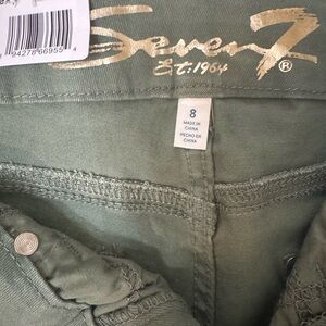 Seven7 Women's Green Jeans